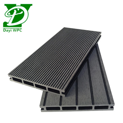 Anti-slip moderne dekplaten WPC-dekplaten met een holle kern