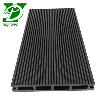 Anti-slip moderne dekplaten WPC-dekplaten met een holle kern