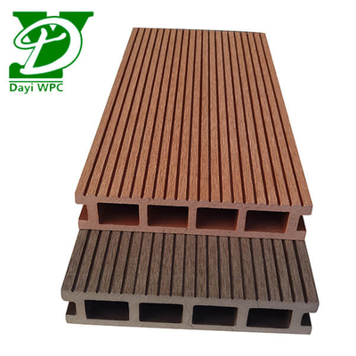 Hoge dichtheid holle composiet dek bord zwembad WPC dek op maat