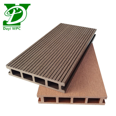 Hoge dichtheid holle composiet dek bord zwembad WPC dek op maat