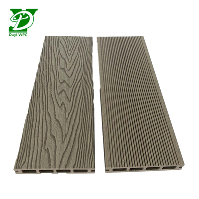 Hool type WPC Modern Deck Composite Decking Waterbestendig