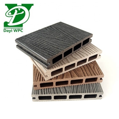 Premium holle kern composiet dekbedekking geïmprimeerd hout kunststof composiet dekbedekking