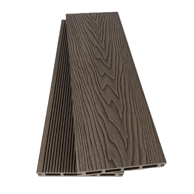 Premium holle kern composiet dekbedekking geïmprimeerd hout kunststof composiet dekbedekking