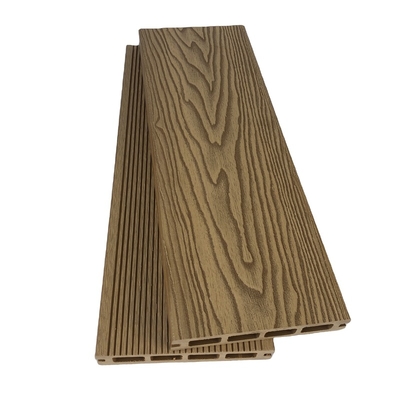Premium holle kern composiet dekbedekking geïmprimeerd hout kunststof composiet dekbedekking