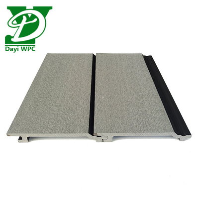 Groen WPC wandbekleding Panel Contemporary Design Gemakkelijk te installeren