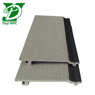 Groen WPC wandbekleding Panel Contemporary Design Gemakkelijk te installeren