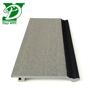 Groen WPC wandbekleding Panel Contemporary Design Gemakkelijk te installeren