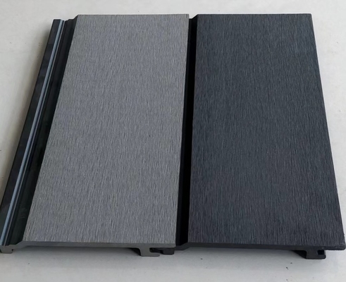 Groen WPC wandbekleding Panel Contemporary Design Gemakkelijk te installeren