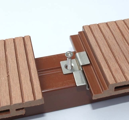 Eco-vriendelijk gerecycled Wpc-composite bekledingspaneel met aangepast logo