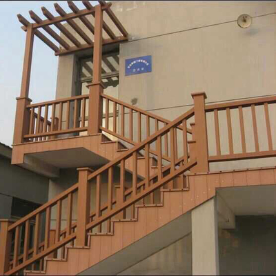 Gemakkelijk te monteren Custom Logo WPC Composite Fencing Trellis Mesh
