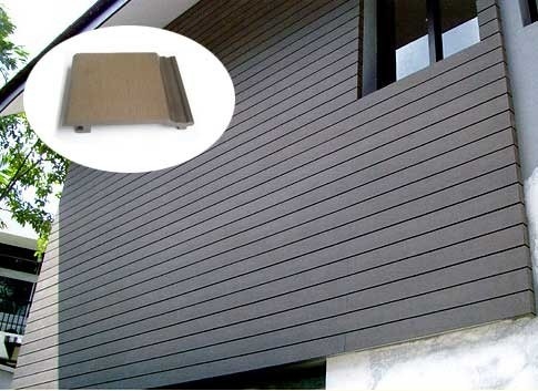 Modern ontwerp WPC buitenwandbekleding voor kantoorgebouwen waterdicht