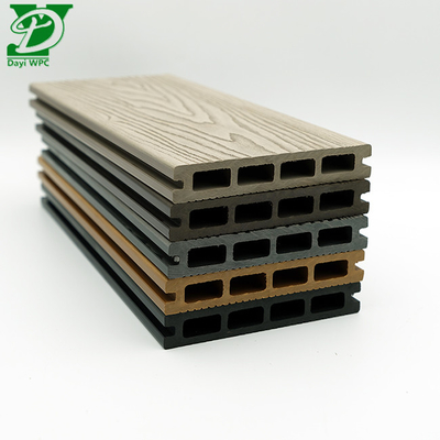 Gedrukt WPC-composite-dekplanken in verschillende lengtes