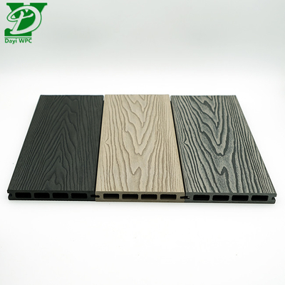 Eco-vriendelijk hout-plastic composiet / Wpc-dek van gerecycled materiaal