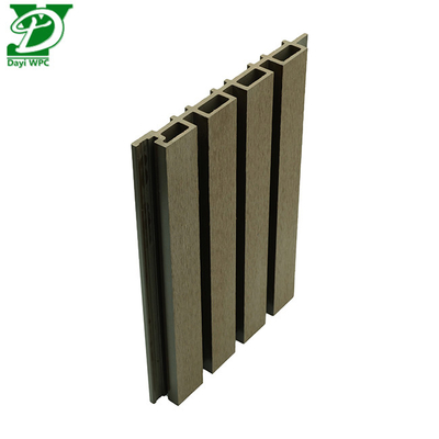 Modieus en duurzaam ultraviolet-resistente WPC extern wandpaneel
