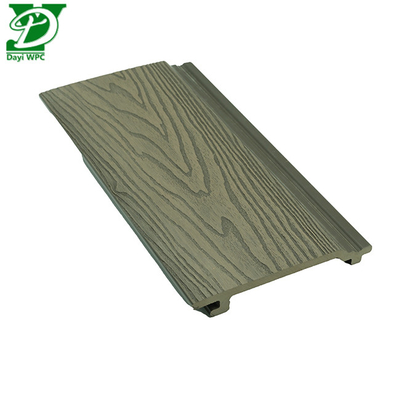 Weerbestendige Hout-Kunststof Composiet Vlonderplanken Buitenmuurbekleding